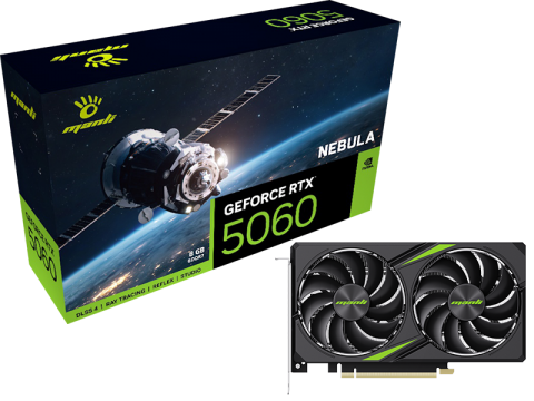 Manli Nebula GeForce RTX 5060 OC 8GB GDDR7